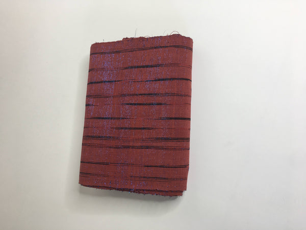 Pagne Foupoko tissé main, noir et bleu, tissé au Burkina Faso, Mon Faso Dan Fani