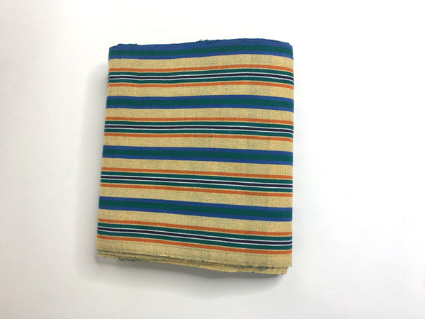 Pagne Foupoko tissé main, noir et blanc, tissé au Burkina Faso, Mon Faso Dan Fani