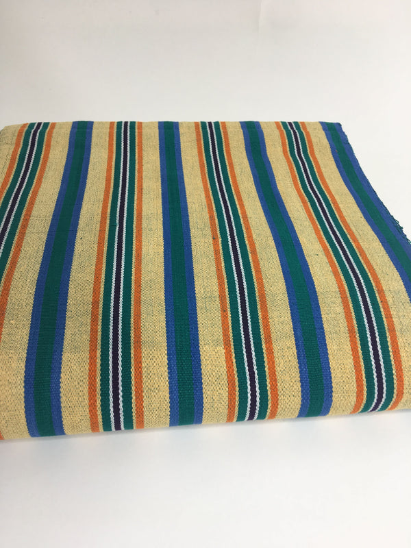 Pagne Foupoko tissé main, noir et blanc, tissé au Burkina Faso, Mon Faso Dan Fani