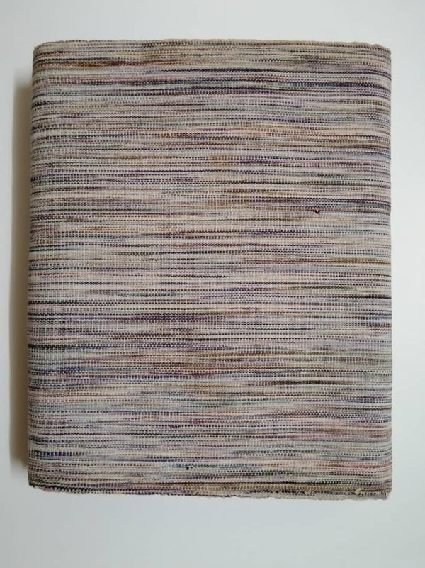 Pagne Foupoko tissé main, noir et marron, tissé au Burkina Faso, Mon Faso Dan Fani