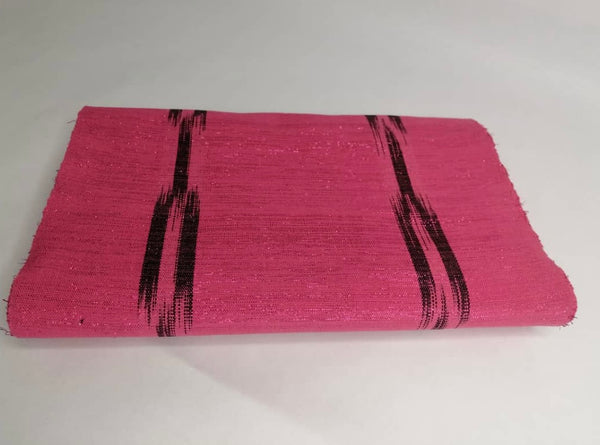 Pagne Foupoko tissé main, bleu indigo et ivoire, tissé au Burkina Faso, Mon Faso Dan Fani