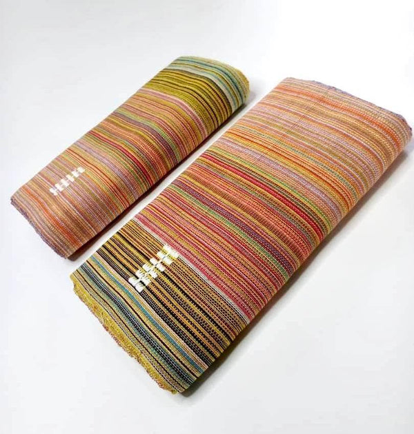 Pagne Foupoko – motif signature, tissé main