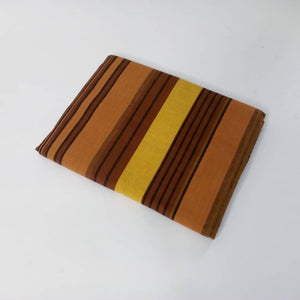 Pagne Foupoko tissé main, blanc et bleu, tissé au Burkina Faso, Mon Faso Dan Fani