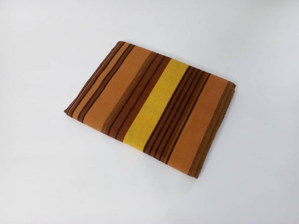 Pagne Foupoko tissé main, blanc et bleu, tissé au Burkina Faso, Mon Faso Dan Fani