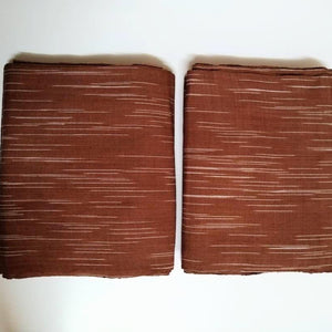 Pagne Foupoko tissé main, blanc et violet, tissé au Burkina Faso, Mon Faso Dan Fani