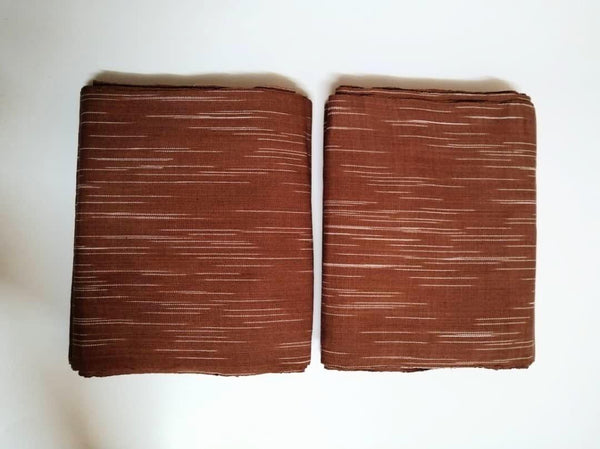 Pagne Foupoko tissé main, blanc et violet, tissé au Burkina Faso, Mon Faso Dan Fani