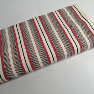 Pagne Foupoko tissé main, bleu indigo et ivoire, tissé au Burkina Faso, Mon Faso Dan Fani