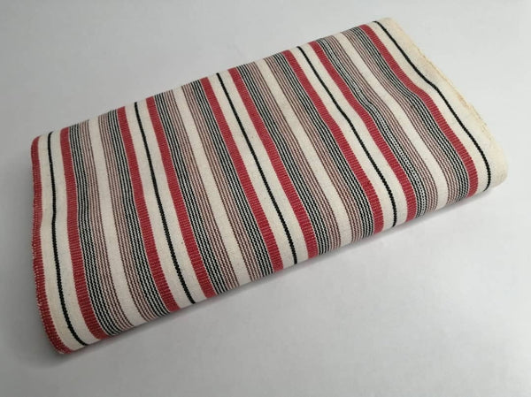 Pagne Foupoko tissé main, bleu indigo et ivoire, tissé au Burkina Faso, Mon Faso Dan Fani