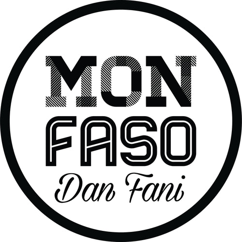 Logo Mon Faso Dan Fani noir et blanc