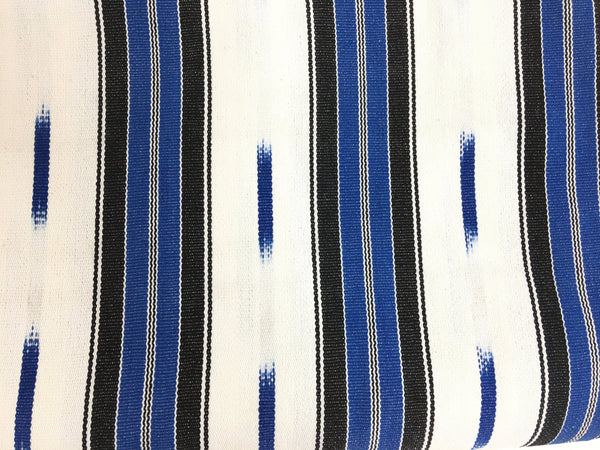 Pagne  tissé main, noir et blanc, tissé au Burkina Faso, Mon Faso Dan Fani