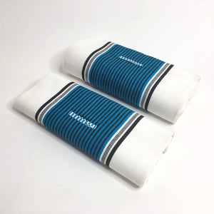 Pagne Foupoko tissé main, noir et blanc, tissé au Burkina Faso, Mon Faso Dan Fani