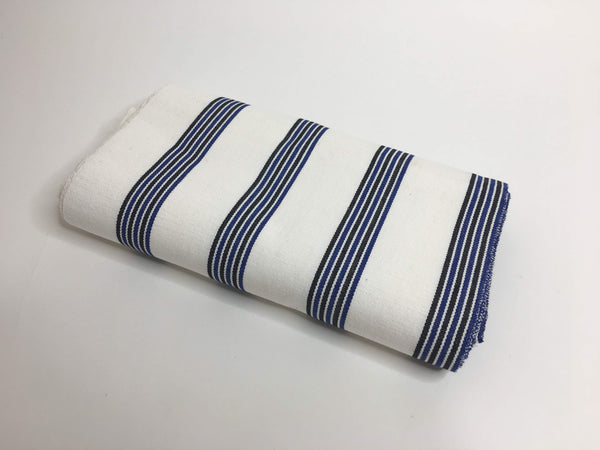 Pagne  tissé main, noir et blanc, tissé au Burkina Faso, Mon Faso Dan Fani