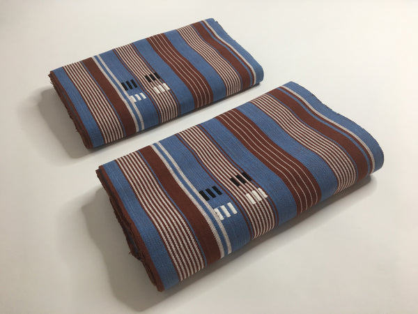 Pagne Foupoko tissé main, noir et blanc, tissé au Burkina Faso, Mon Faso Dan Fani