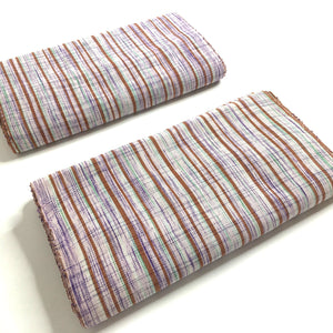 Pagne Foupoko tissé main, blanc et vert, tissé au Burkina Faso, Mon Faso Dan Fani