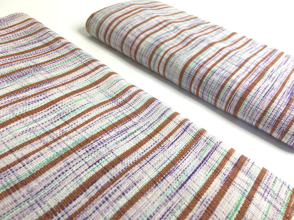 Pagne Foupoko tissé main, blanc et vert, tissé au Burkina Faso, Mon Faso Dan Fani