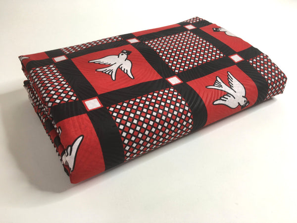 Pagne  tissé main, noir et blanc, tissé au Burkina Faso, Mon Faso Dan Fani