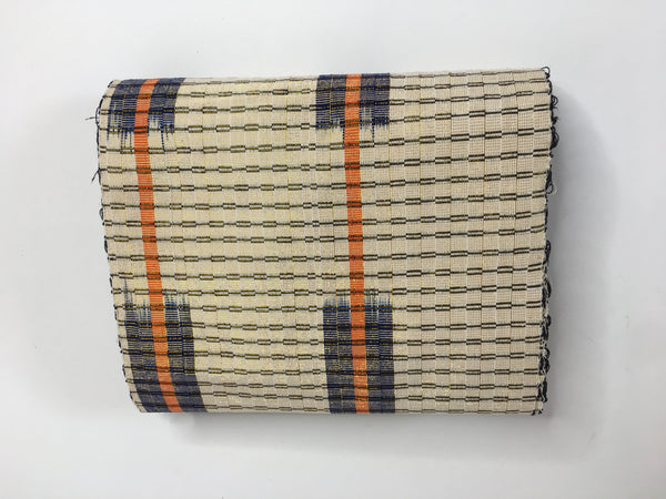 Pagne Foupoko tissé main, noir et blanc, tissé au Burkina Faso, Mon Faso Dan Fani