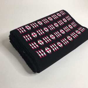 Pagne Noblesse tissé main, noir et blanc, tissé au Burkina Faso, Mon Faso Dan Fani