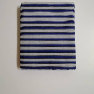 Pagne Foupoko tissé main, noir et blanc, tissé au Burkina Faso, Mon Faso Dan Fani