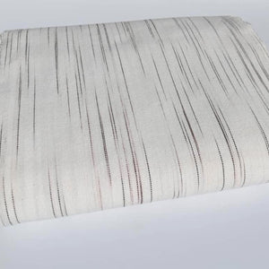 Pagne Foupoko tissé main, noir et blanc, tissé au Burkina Faso, Mon Faso Dan Fani