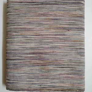 Pagne Foupoko tissé main, noir et marron, tissé au Burkina Faso, Mon Faso Dan Fani