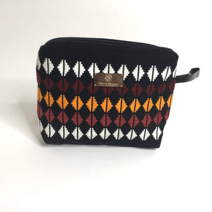 Pagne  tissé main, bleu indigo et ivoire, tissé au Burkina Faso, Mon Faso Dan Fani