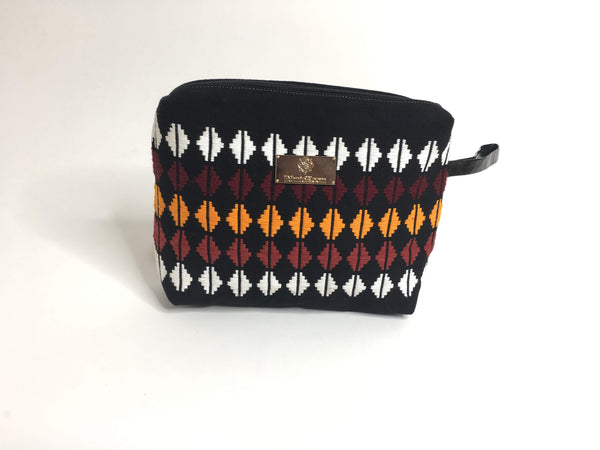 Pagne  tissé main, bleu indigo et ivoire, tissé au Burkina Faso, Mon Faso Dan Fani