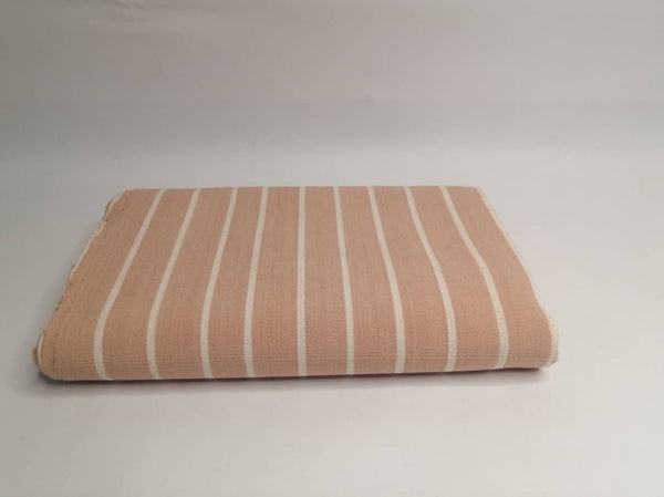 Pagne Foupoko tissé main, bleu et beige, tissé au Burkina Faso, Mon Faso Dan Fani