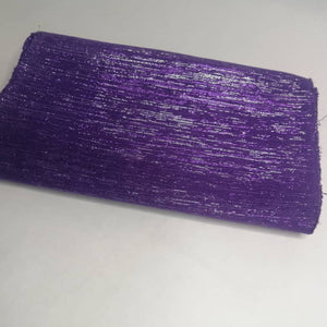 Pagne Foupoko tissé main, violet, tissé au Burkina Faso, Mon Faso Dan Fani