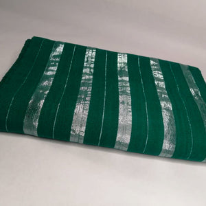 Pagne Foupoko tissé main, bleu indigo et ivoire, tissé au Burkina Faso, Mon Faso Dan Fani