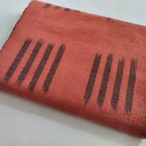 Pagne Foupoko tissé main, bleu et rouge, tissé au Burkina Faso, Mon Faso Dan Fani