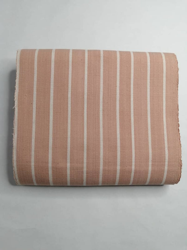 Pagne Foupoko tissé main, bleu et beige, tissé au Burkina Faso, Mon Faso Dan Fani