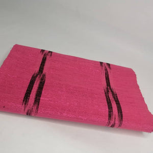 Pagne Foupoko tissé main, bleu indigo et ivoire, tissé au Burkina Faso, Mon Faso Dan Fani