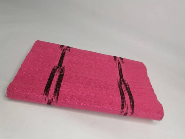 Pagne Foupoko tissé main, bleu indigo et ivoire, tissé au Burkina Faso, Mon Faso Dan Fani